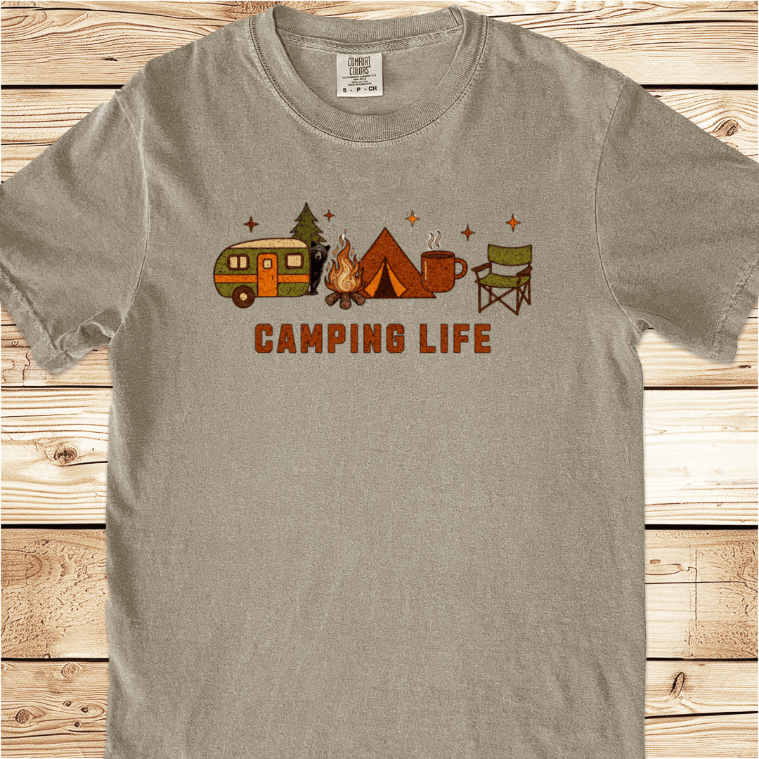 Camping Life Relaxed Fit Tee - Ramblin Road