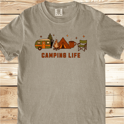 Camping Life Relaxed Fit Tee - Ramblin Road