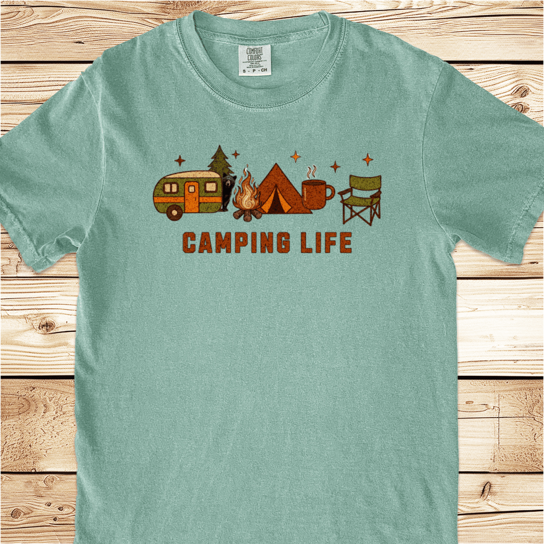 Camping Life Relaxed Fit Tee - Ramblin Road
