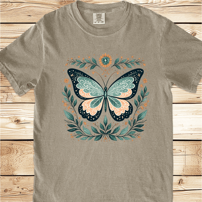 Butterfly in Full Bloom Relaxed Fit Tee - Ramblin Road
