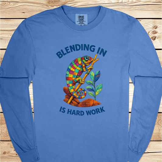 Chameleon Blending Long Sleeve Tshirt - Ramblin Road