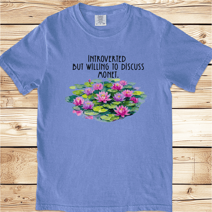 Introverted Monet Fan Relaxed Fit Tee - Ramblin Road