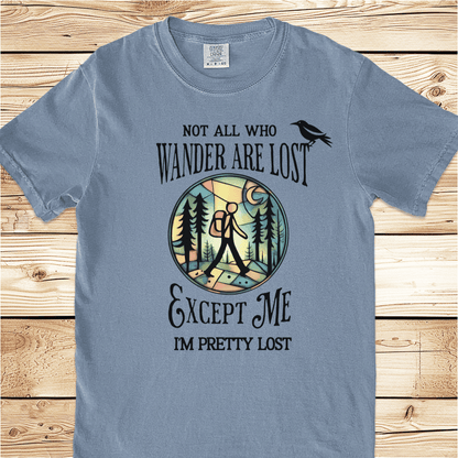 Lost Hiker Relaxed Fit Tee - Ramblin Road