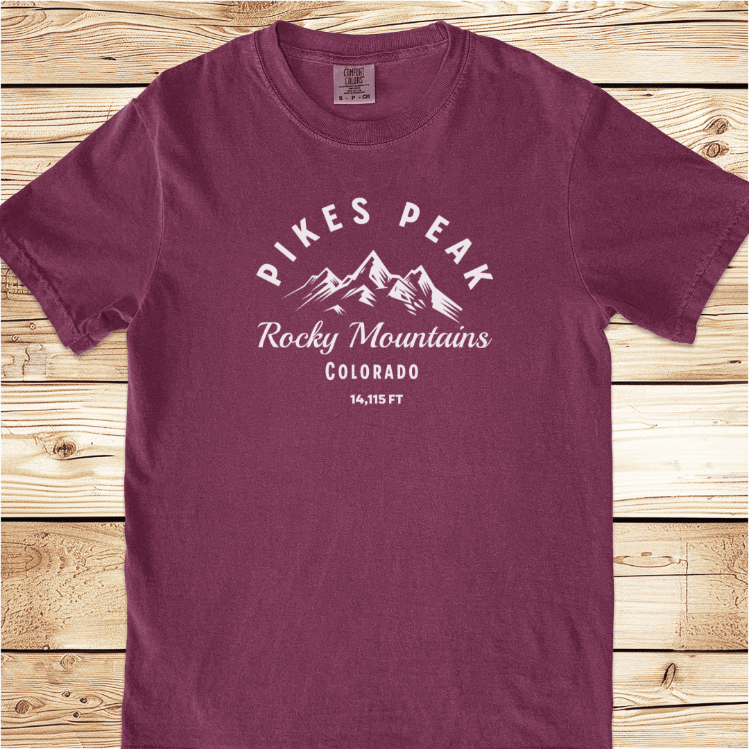 Pikes Peak Relaxed Fit Tee - Ramblin Road