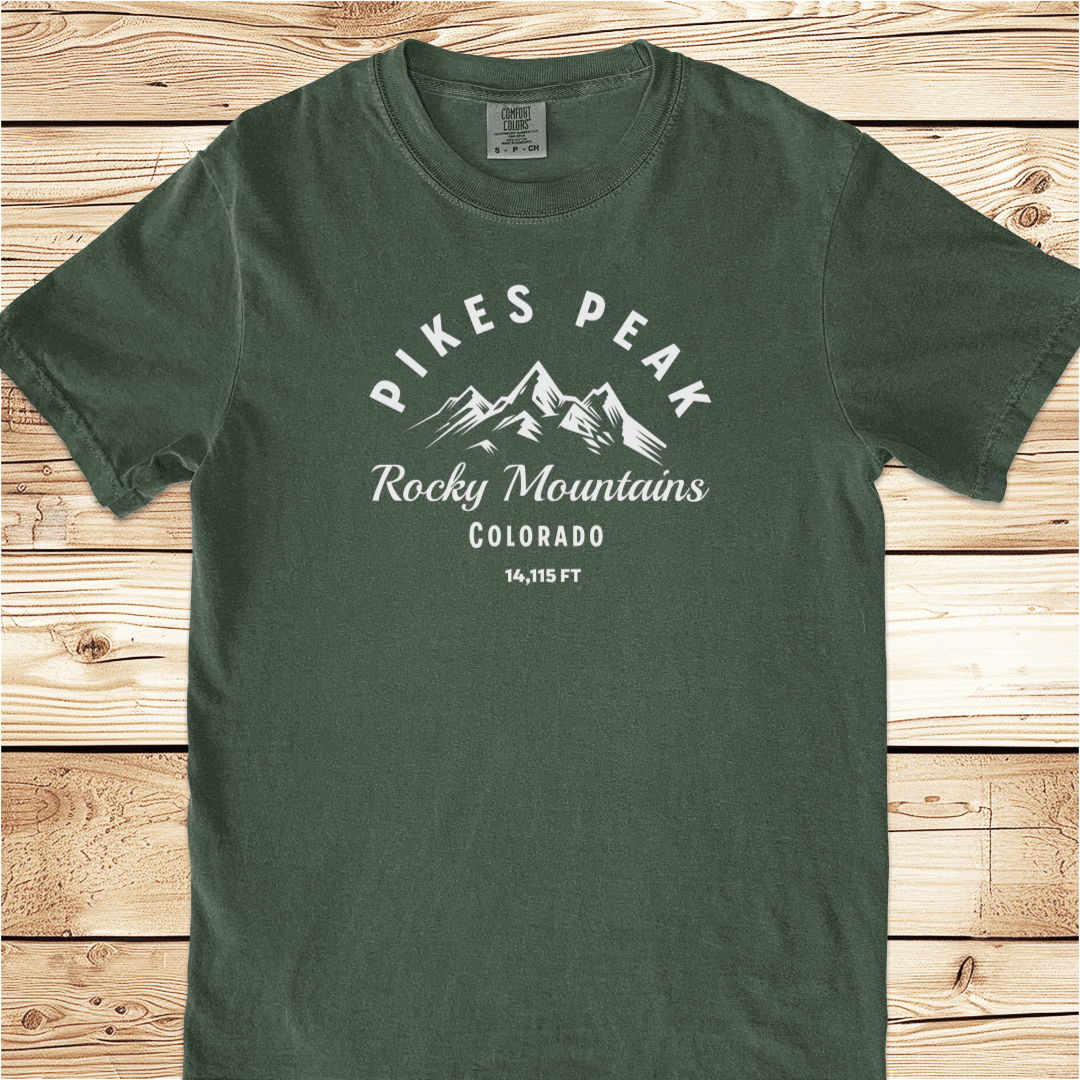 Pikes Peak Relaxed Fit Tee - Ramblin Road