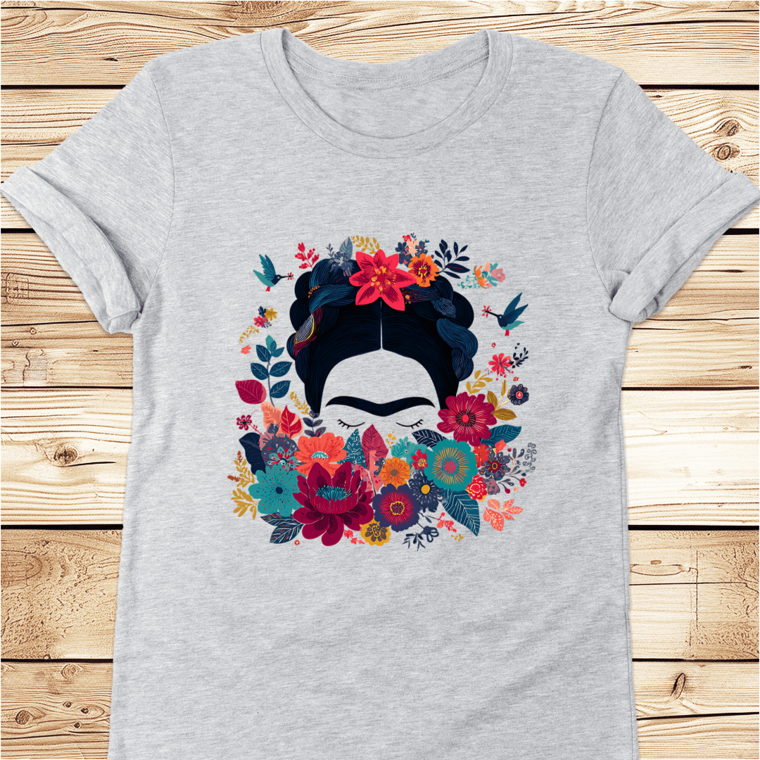 Frida Kahlo Be Wild Tshirt - Ramblin Road