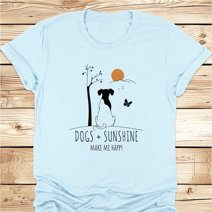Dogs and Sunshine Tshirt - Ramblin Road