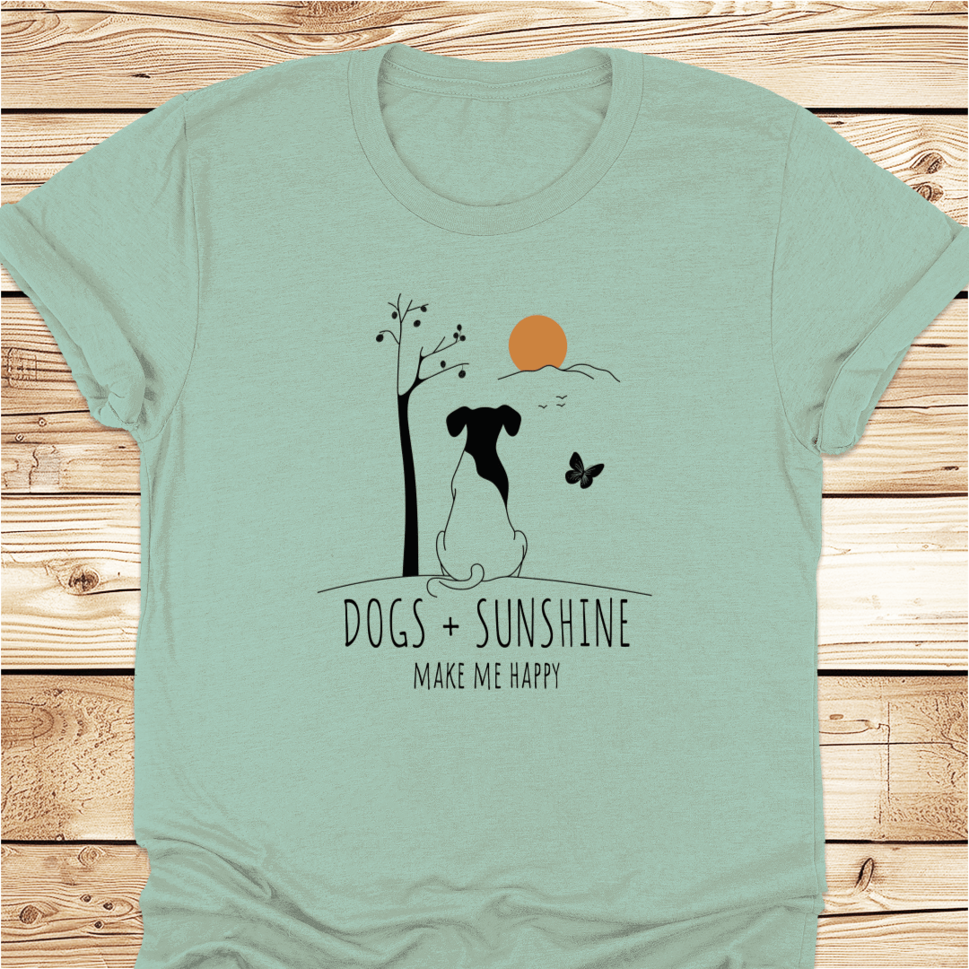 Dogs and Sunshine Tshirt - Ramblin Road