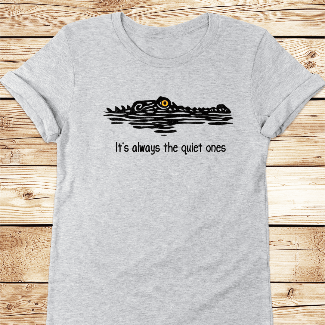 Crocodile Quiet Ones Tshirt - Ramblin Road