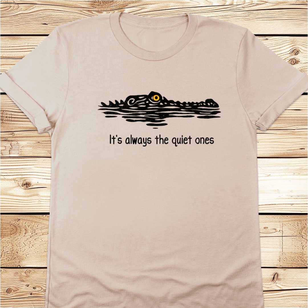 Crocodile Quiet Ones Tshirt - Ramblin Road