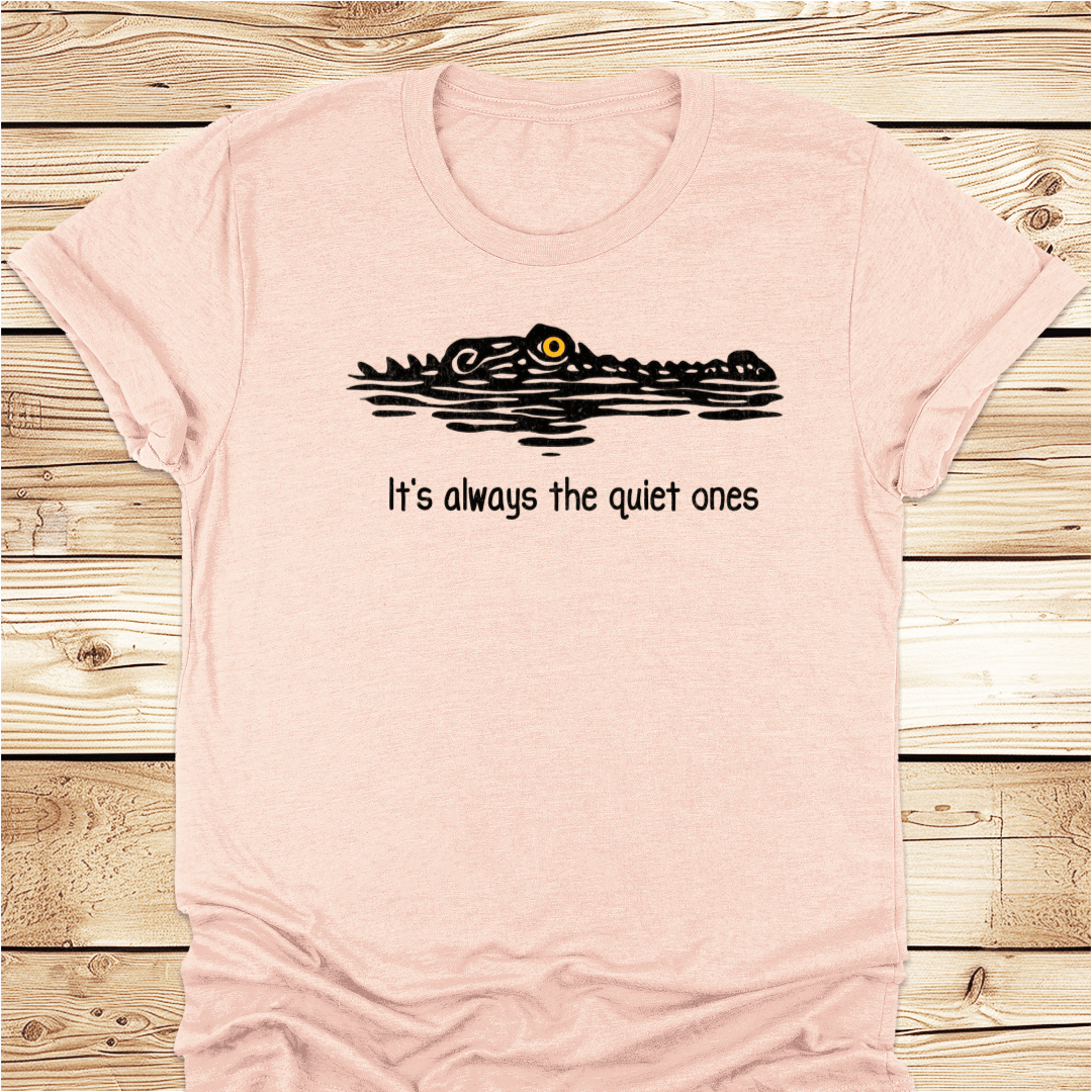 Crocodile Quiet Ones Tshirt - Ramblin Road