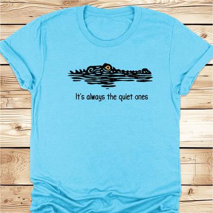 Crocodile Quiet Ones Tshirt - Ramblin Road