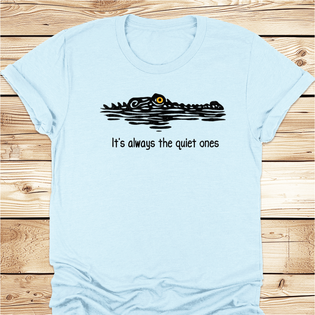 Crocodile Quiet Ones Tshirt - Ramblin Road