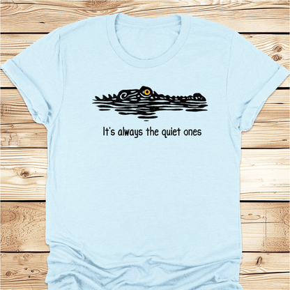 Crocodile Quiet Ones Tshirt - Ramblin Road
