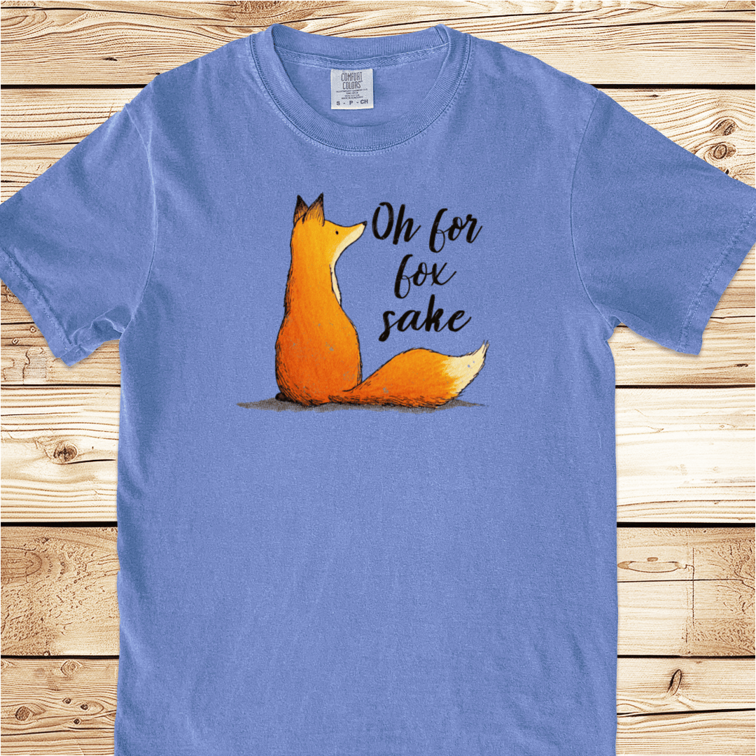 Oh For Fox Sake Relaxed Fit Tee - Ramblin Road