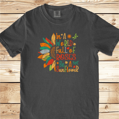 Be A Sunflower Relaxed Fit Tee - Ramblin Road