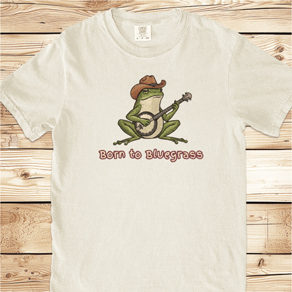 Bluegrass Frog and Banjo Relaxed Fit Tee - Ramblin Road