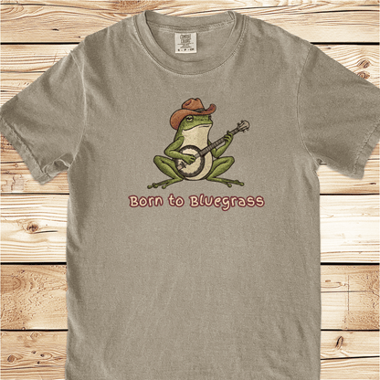 Bluegrass Frog and Banjo Relaxed Fit Tee - Ramblin Road