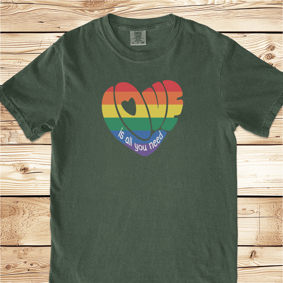 Love Is All You Need Relaxed Fit Tee - Ramblin Road