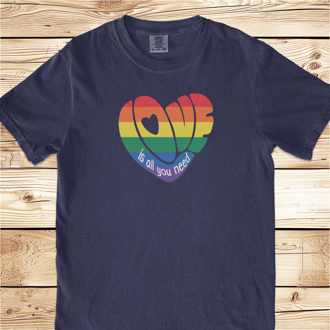 Love Is All You Need Relaxed Fit Tee - Ramblin Road