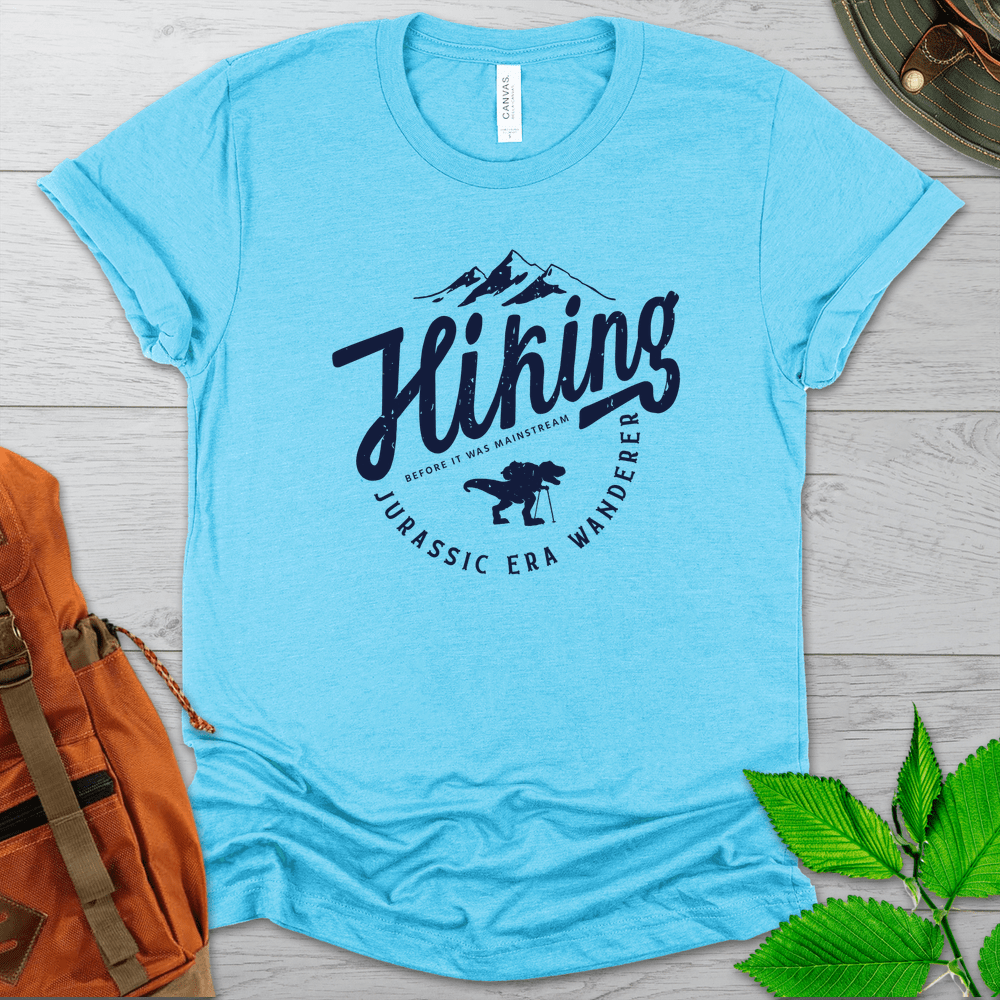 Hiking Jurassic Style Tshirt