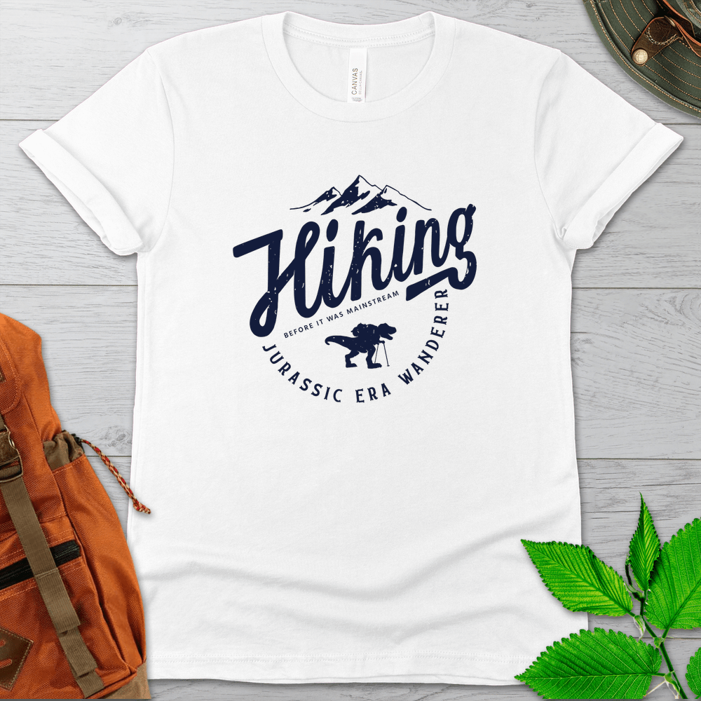 Hiking Jurassic Style Tshirt