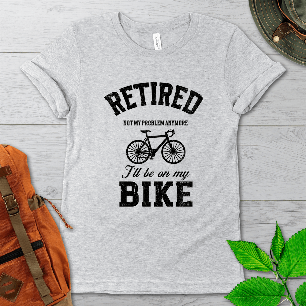 Retired On My Bike Tshirt