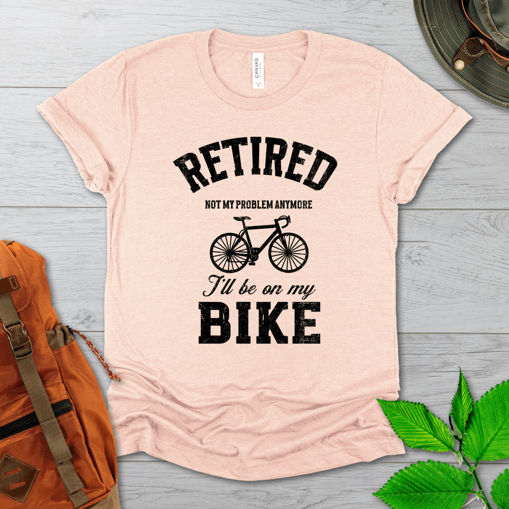 Retired On My Bike Tshirt