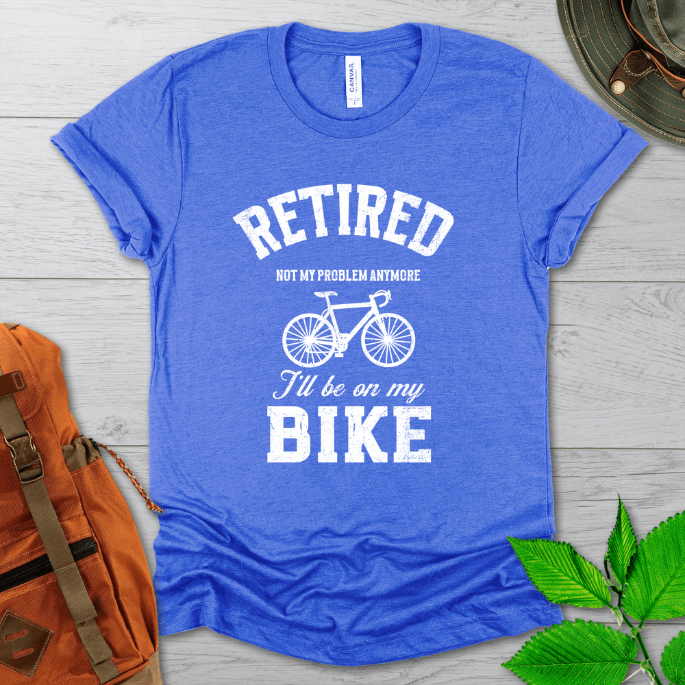 Retired On My Bike Tshirt