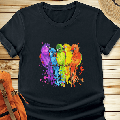 Colorful Birds Tshirt