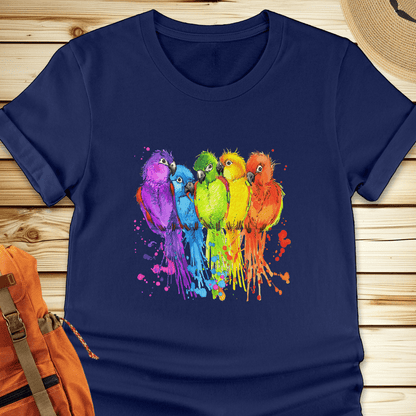 Colorful Birds Tshirt