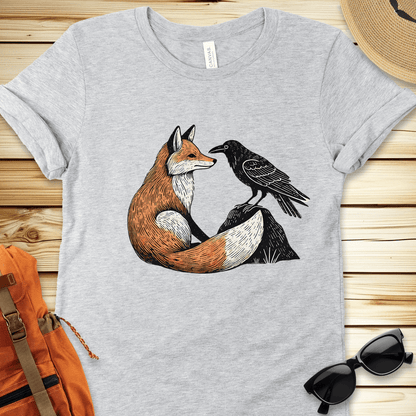 Fox And Crow Tshirt