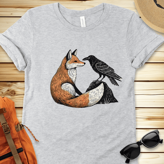 Fox And Crow Tshirt