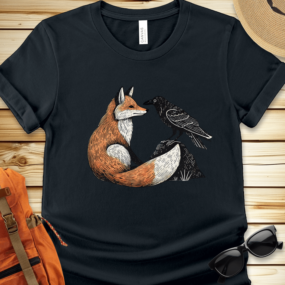 Fox And Crow Tshirt