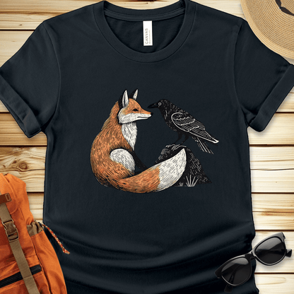 Fox And Crow Tshirt