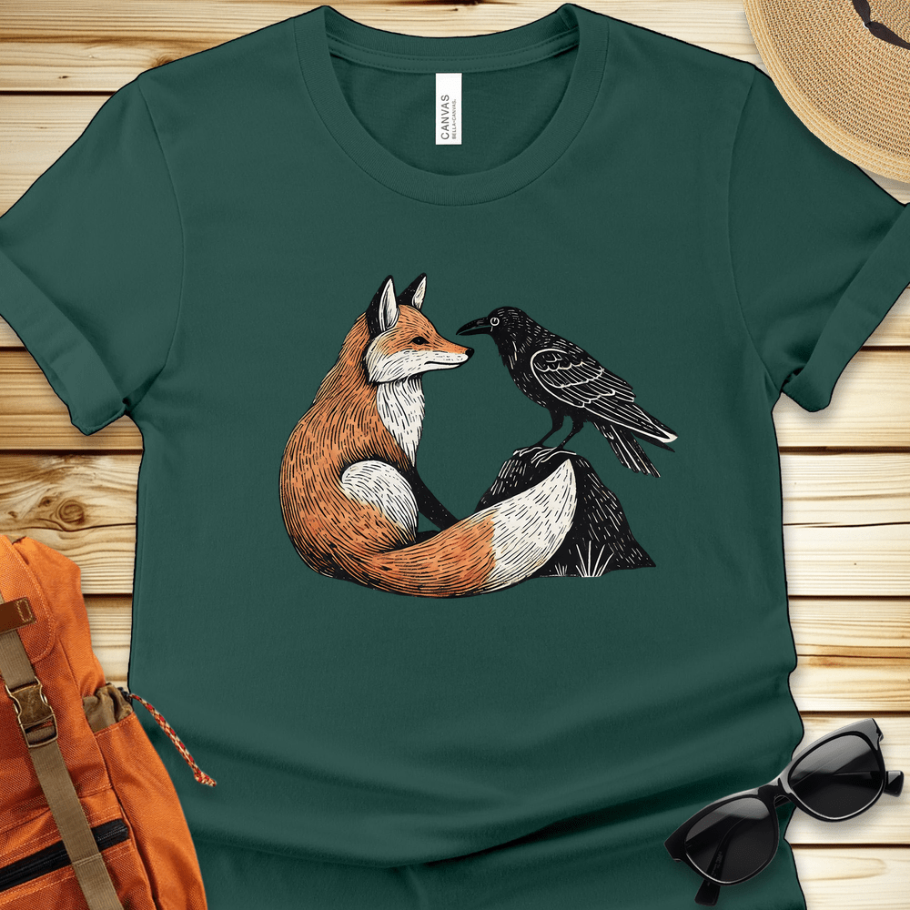 Fox And Crow Tshirt