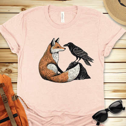 Fox And Crow Tshirt