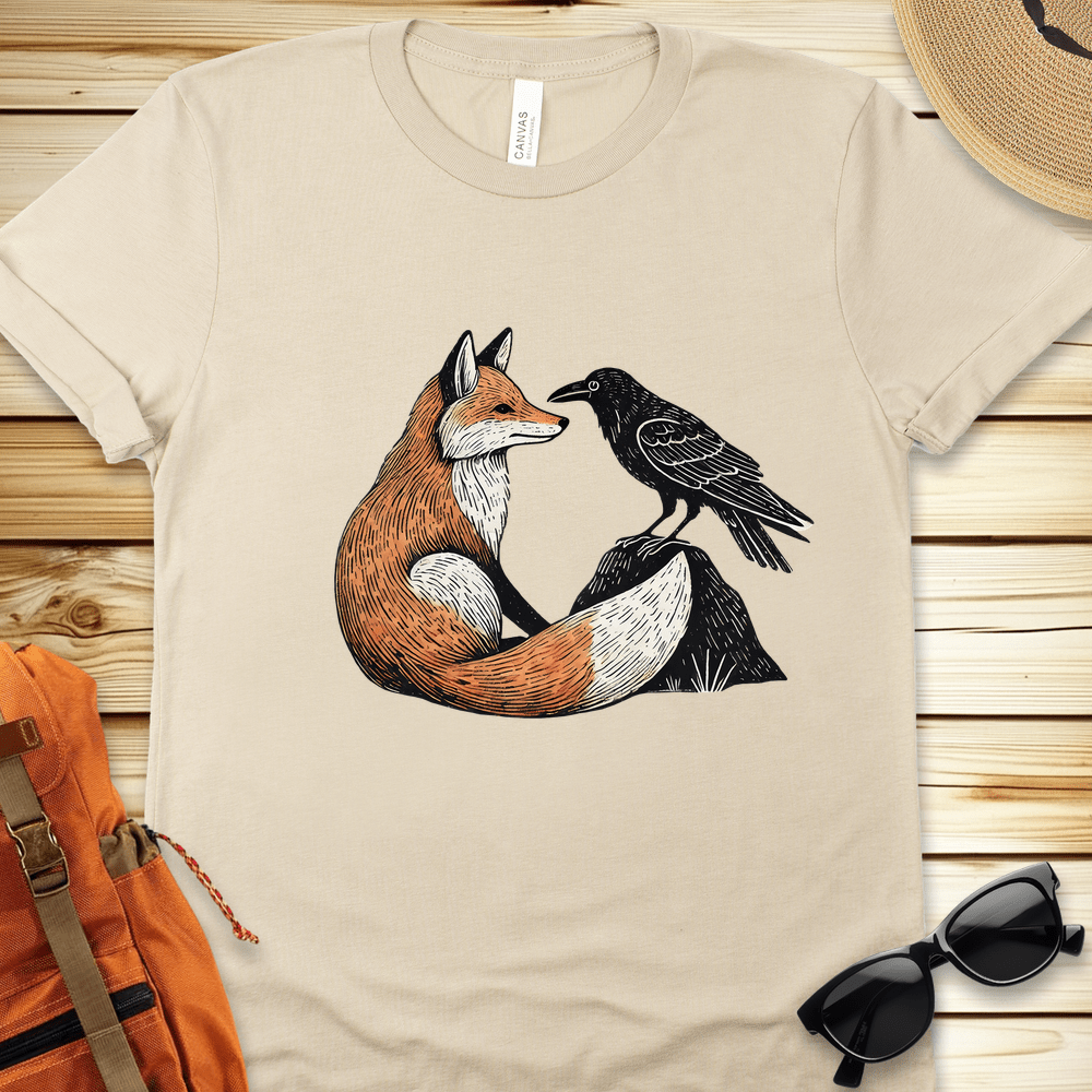 Fox And Crow Tshirt