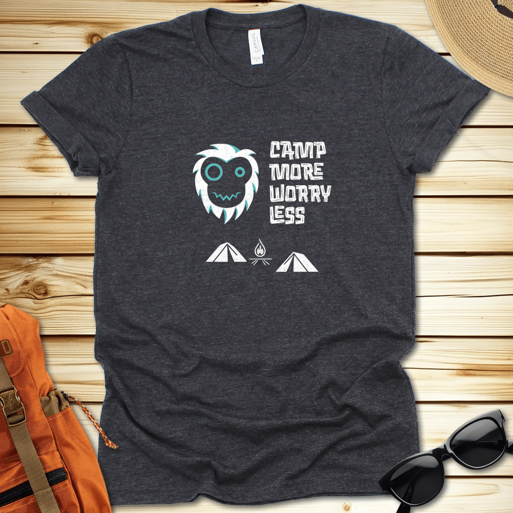 Yeti Camp More Worry Less Tshirt