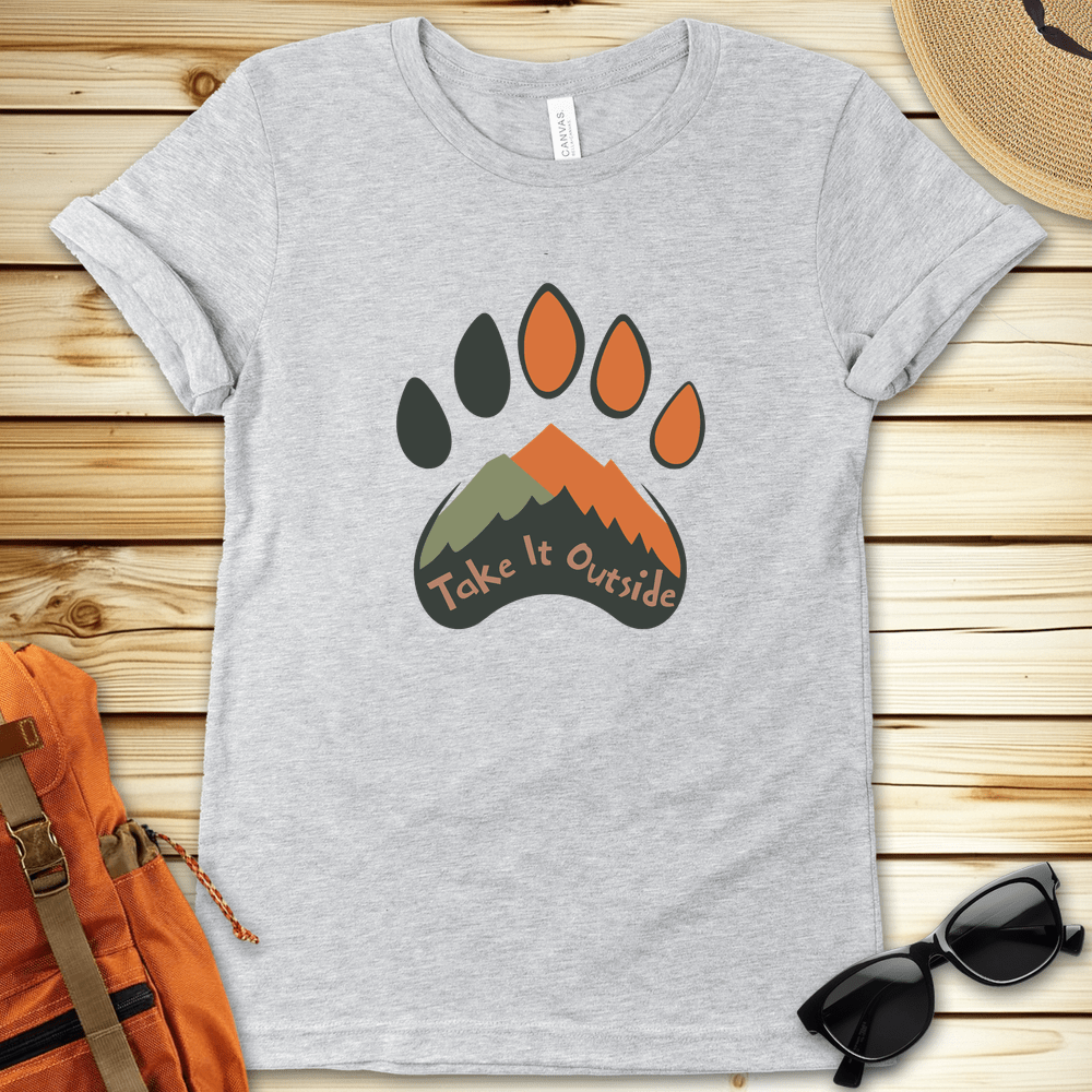 Bear Paw Take It Outside Tshirt