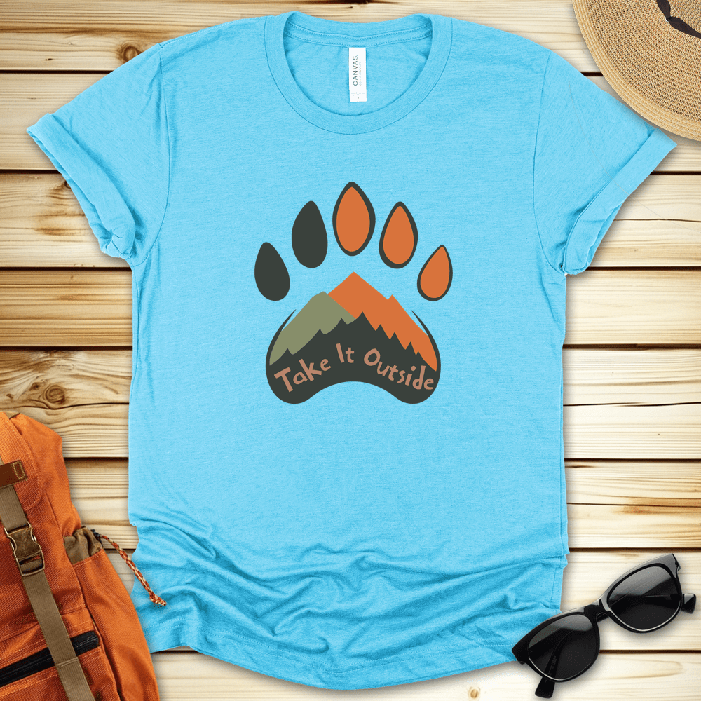 Bear Paw Take It Outside Tshirt