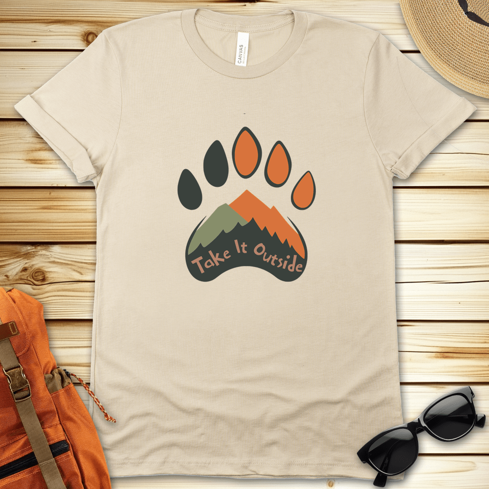 Bear Paw Take It Outside Tshirt