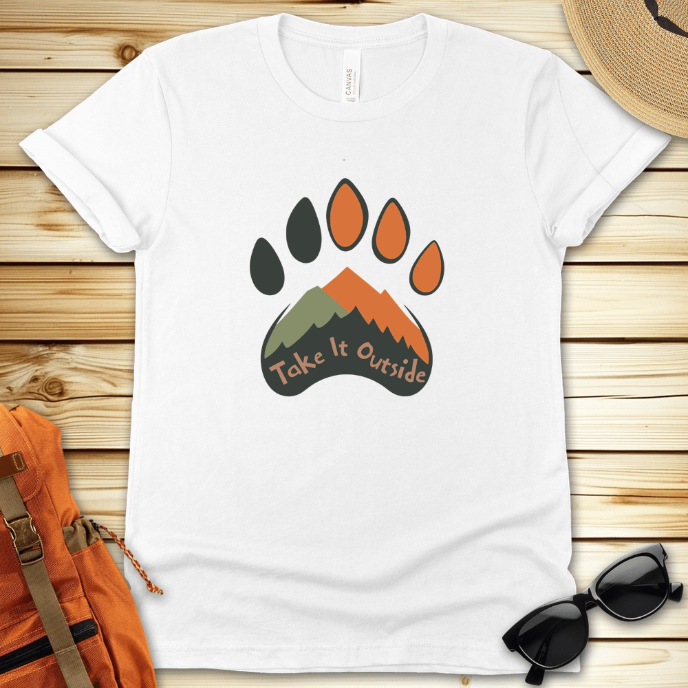 Bear Paw Take It Outside Tshirt