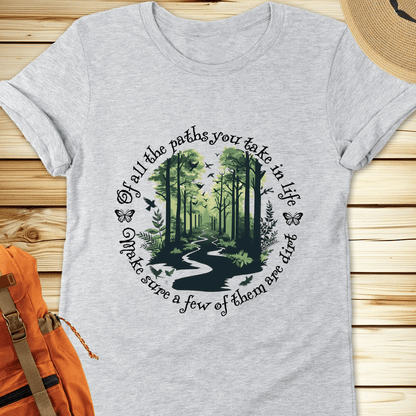 Scenic Dirt Path Tshirt
