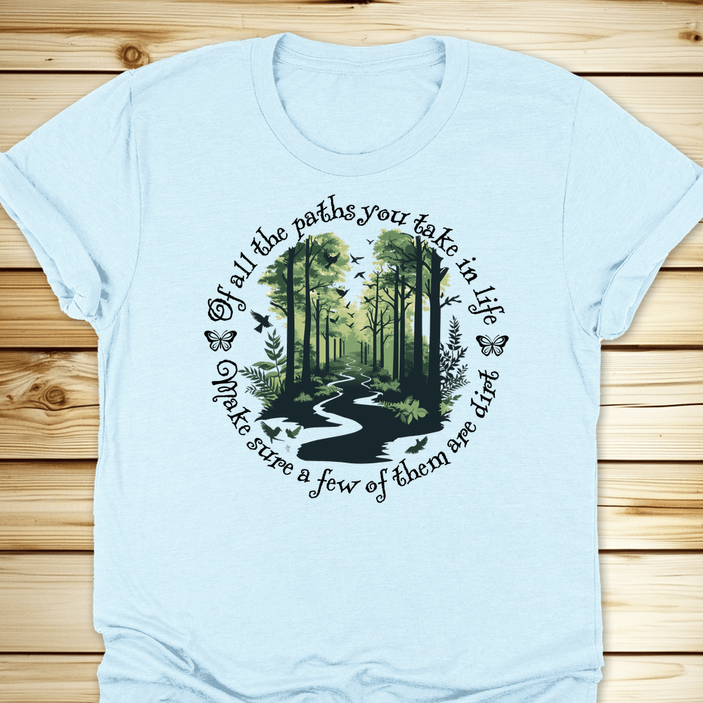 Scenic Dirt Path Tshirt - Ramblin Road