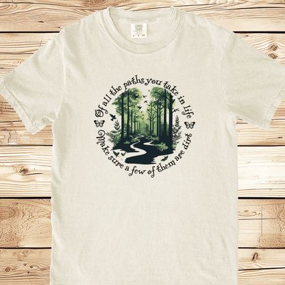 Scenic Dirt Path Relaxed Fit Tee - Ramblin Road