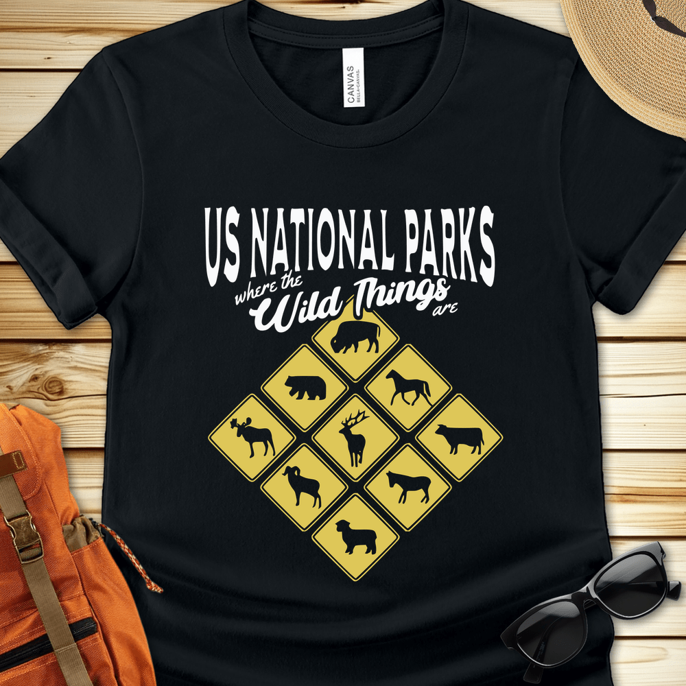 National Parks Wild Things Tshirt