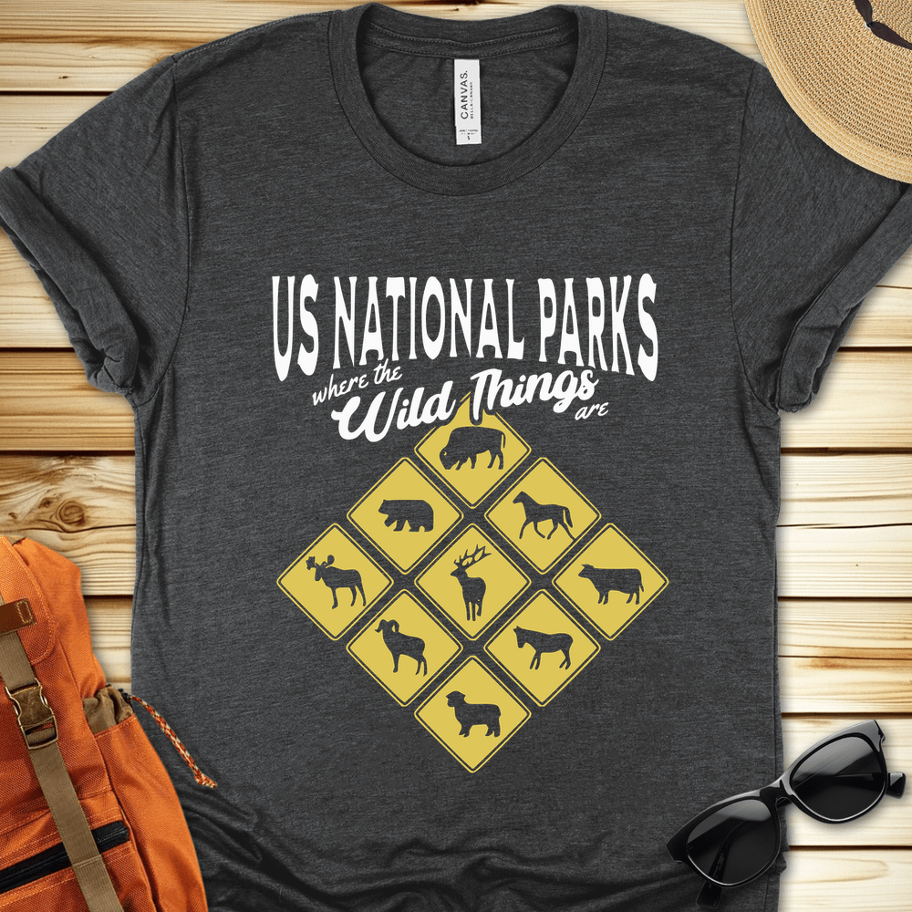 National Parks Wild Things Tshirt