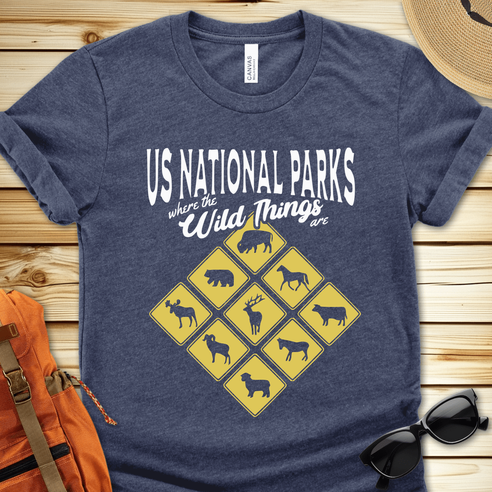 National Parks Wild Things Tshirt