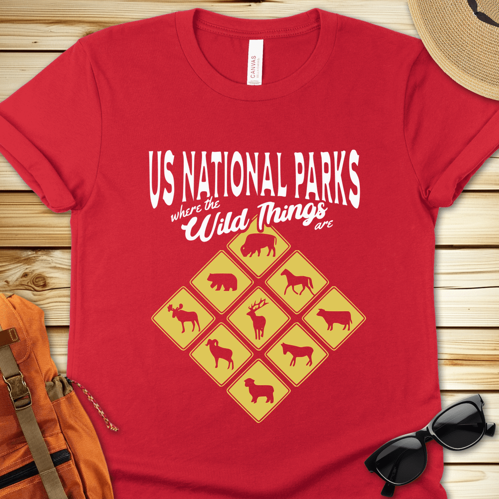 National Parks Wild Things Tshirt